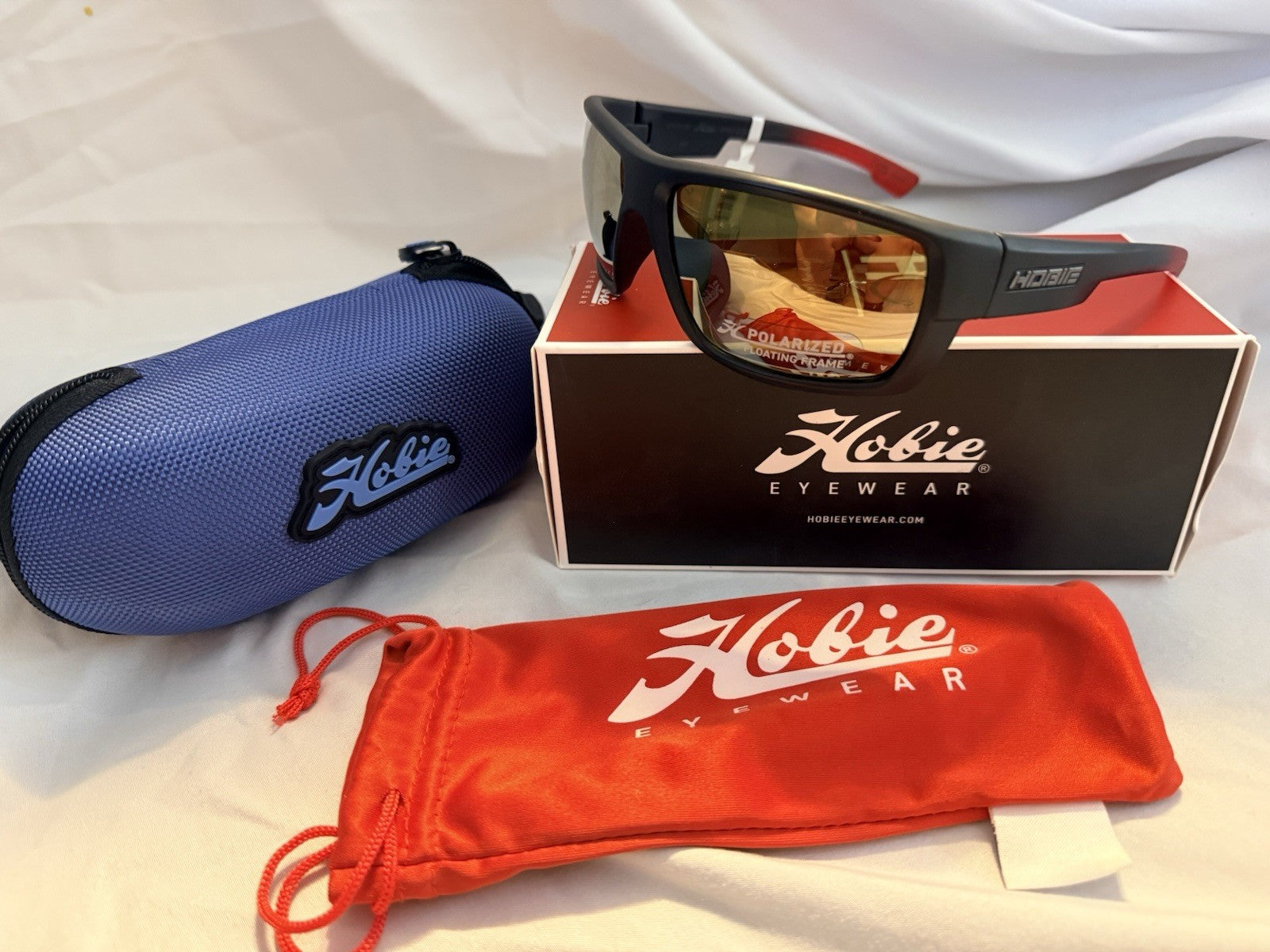 Hobie Hank Cherry Mojo Float Sunglasses Satin Fade Cherry - Sightmaster Lens