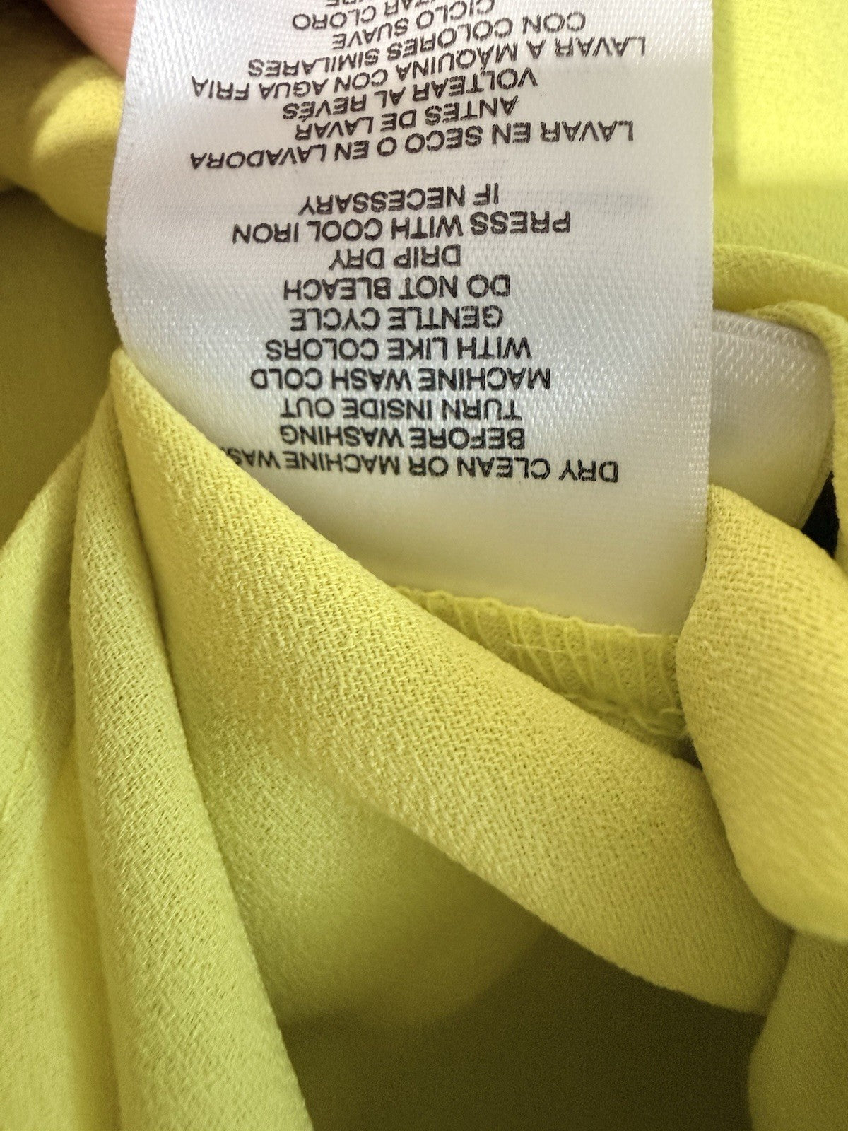 NWT Nine West Blouse Mojito Color Women’s Size M Long Sleeve 3 Button