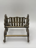 Vintage Silver Plate Knife Rest Italy Knife Holder  With matching Napkin Holders
