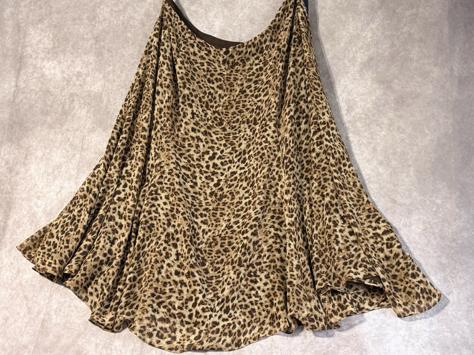 NWT Vintage Chaps Leopard Print Skirt Women’s Size 20W