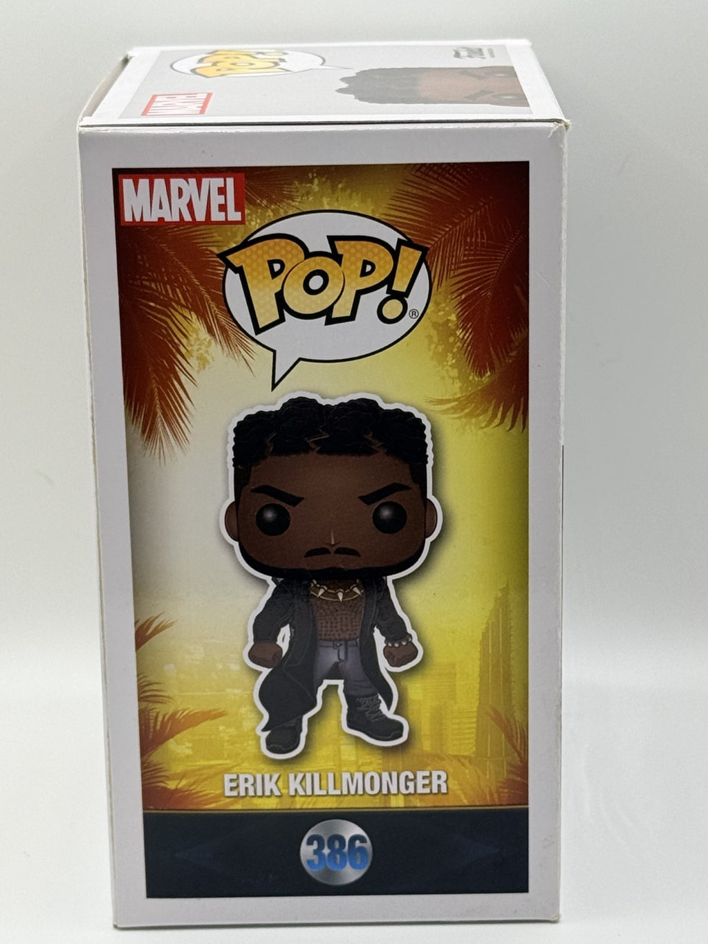 Funko POP! Marvel: Black Panther - Erik Killmonger #386