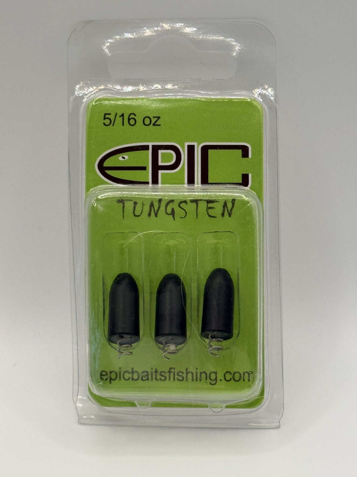 Epic Tungsten Weights Multiple sizes