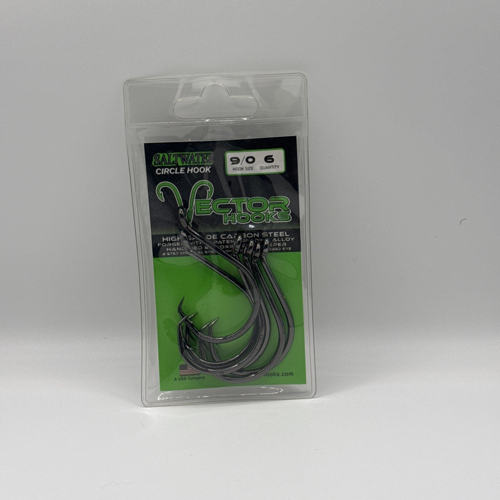 Vector Hooks Circle Hook 9/0  & 10/0  6ct