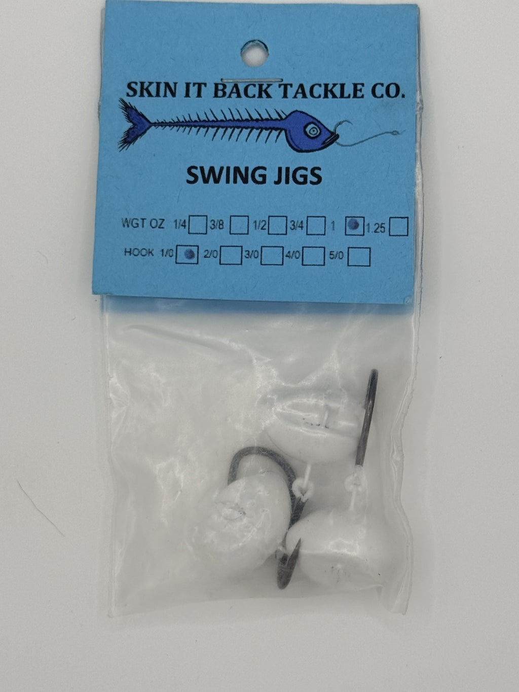 Skin It Back Swing Jig Multiple Sizes 3pcs per pk