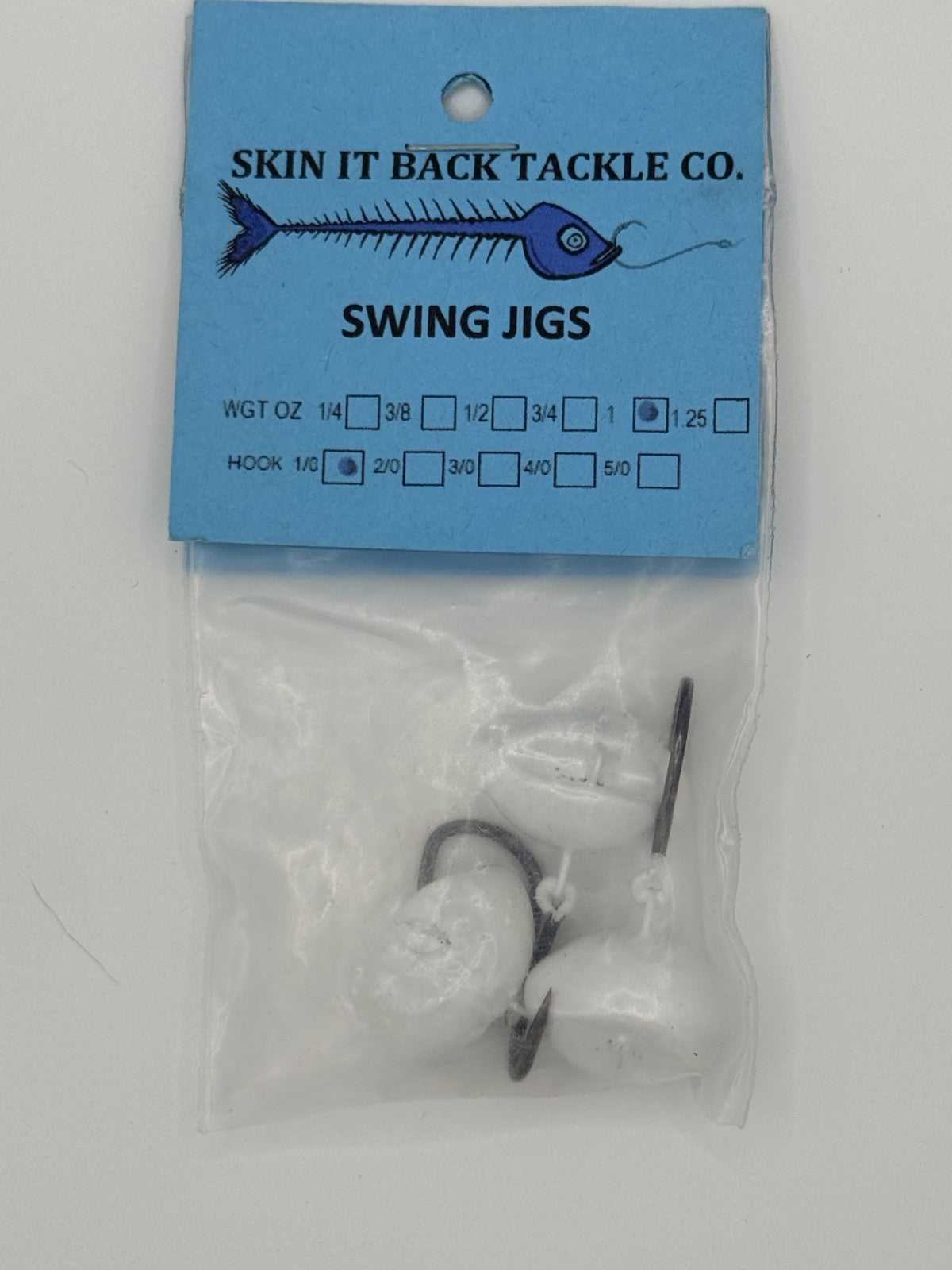 Skin It Back Swing Jig Multiple Sizes 3pcs per pk