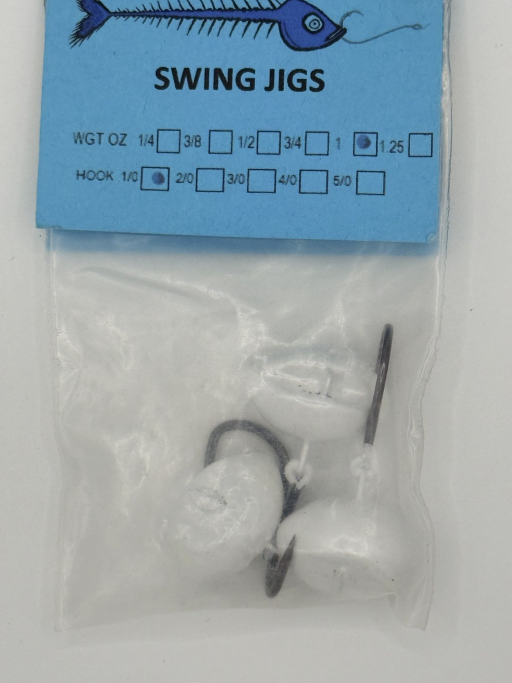 Skin It Back Swing Jig Multiple Sizes 3pcs per pk