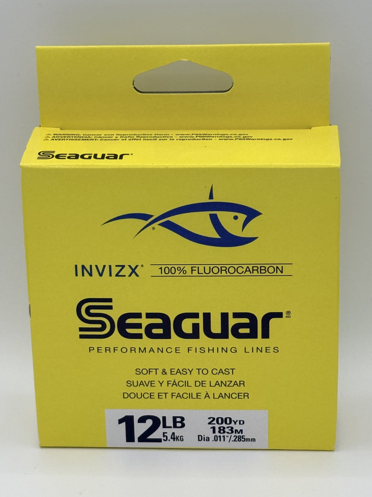 Seaguar INVIZX Fluorocarbon Fishing Line