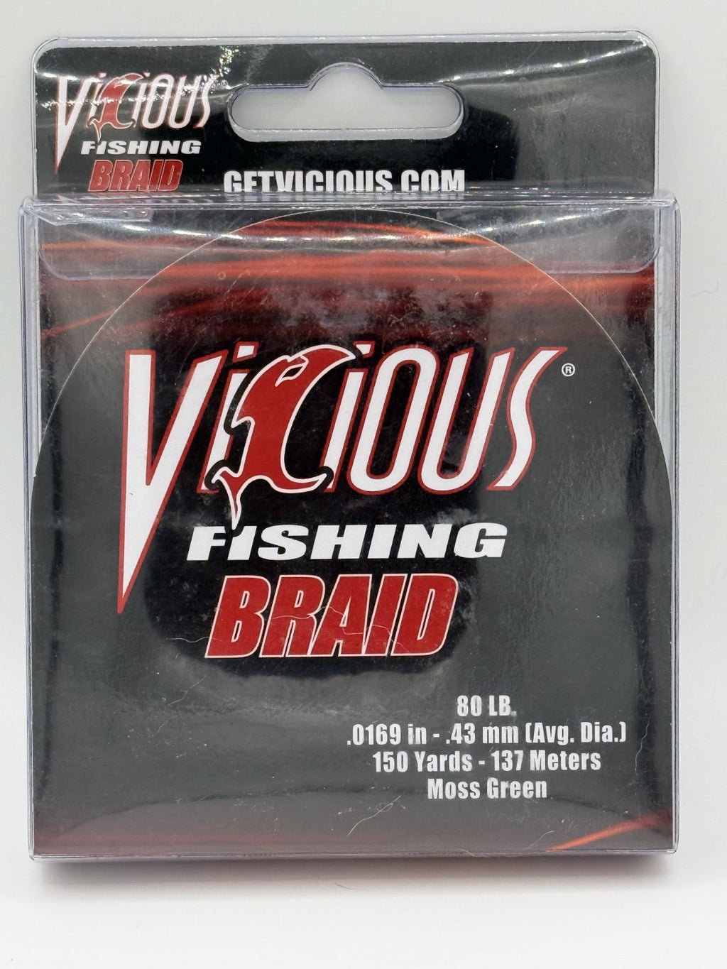 Vicious Braid | Moss Green | varied size