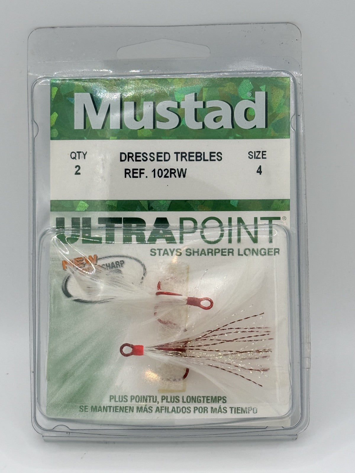 Mustad Ultra Point Dressed Trebles
