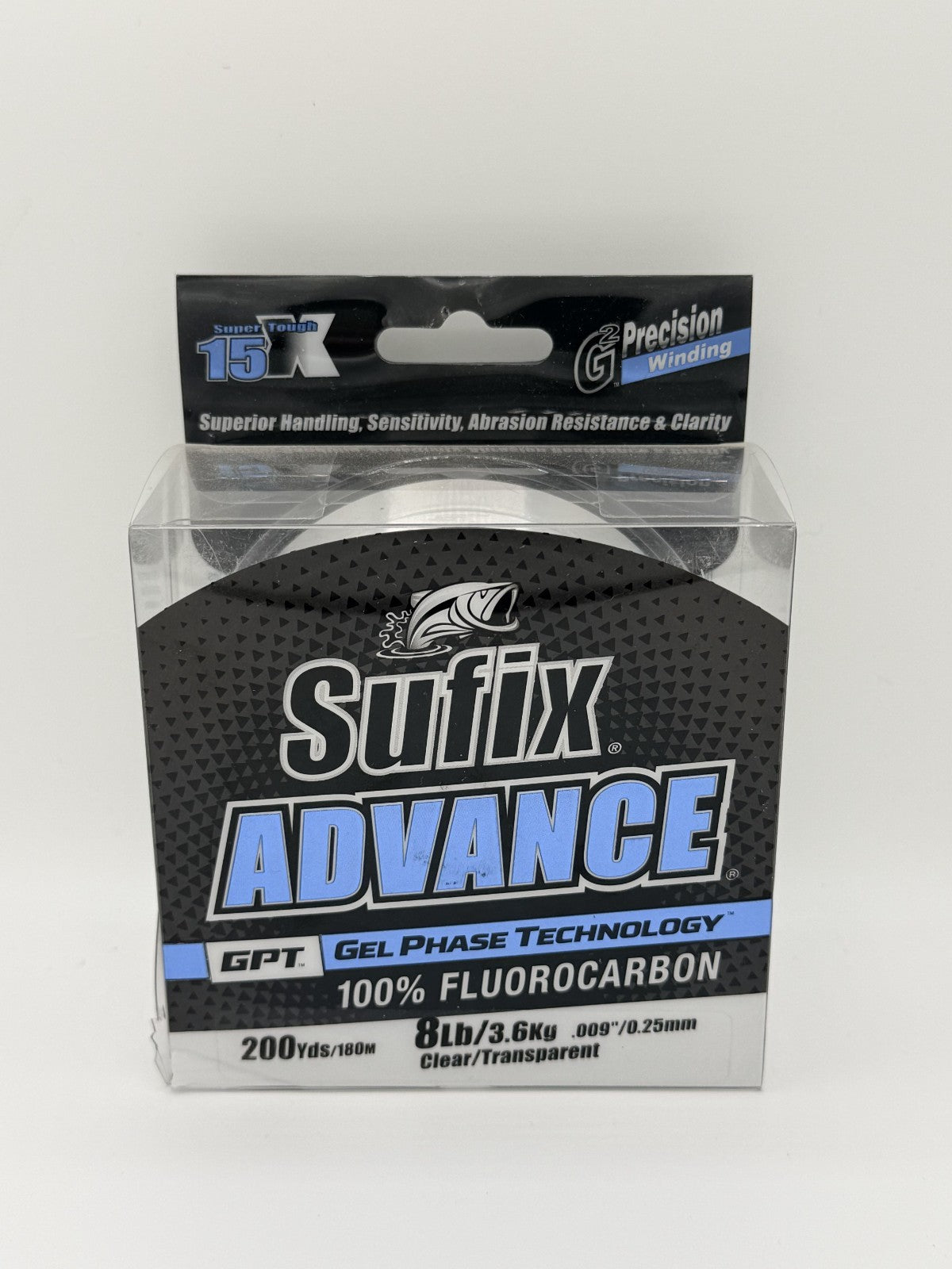 Suffix Advance Fluorocarbon Line 200yd  multi strengths
