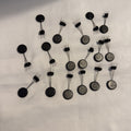 Large Bobber Stoppers 9 per disk. 17 disk. 153 Total Stoppers
