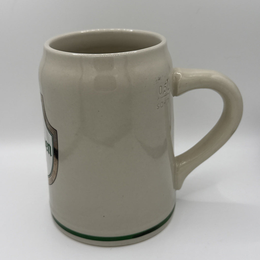 Vintage Stoneware Beer Mug Crock Stein German Schwaben Brau Stuttgarter .5L