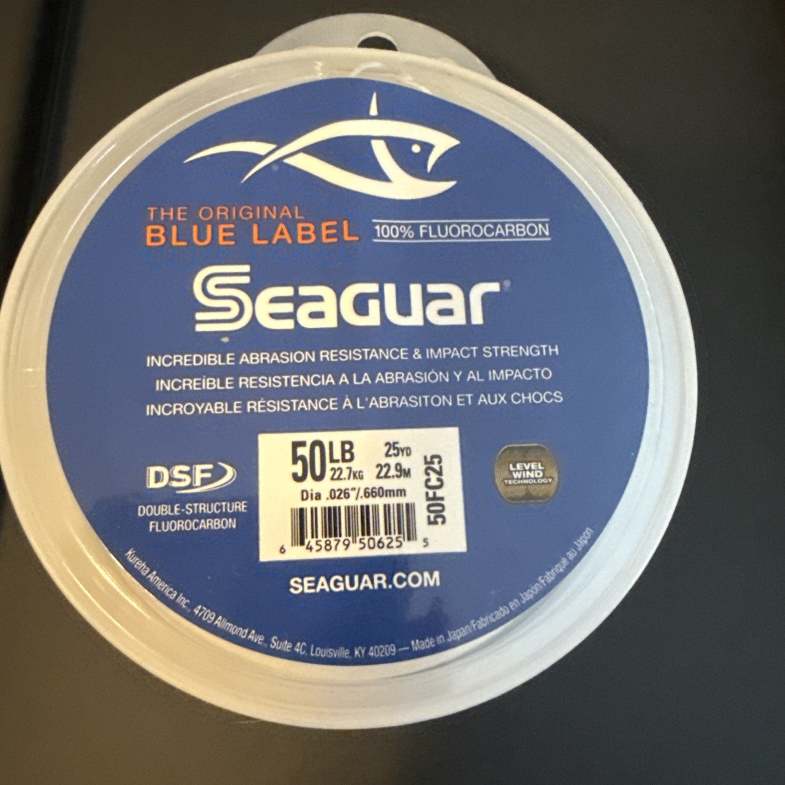 Seaguar Blue Label 50lb 25yd
