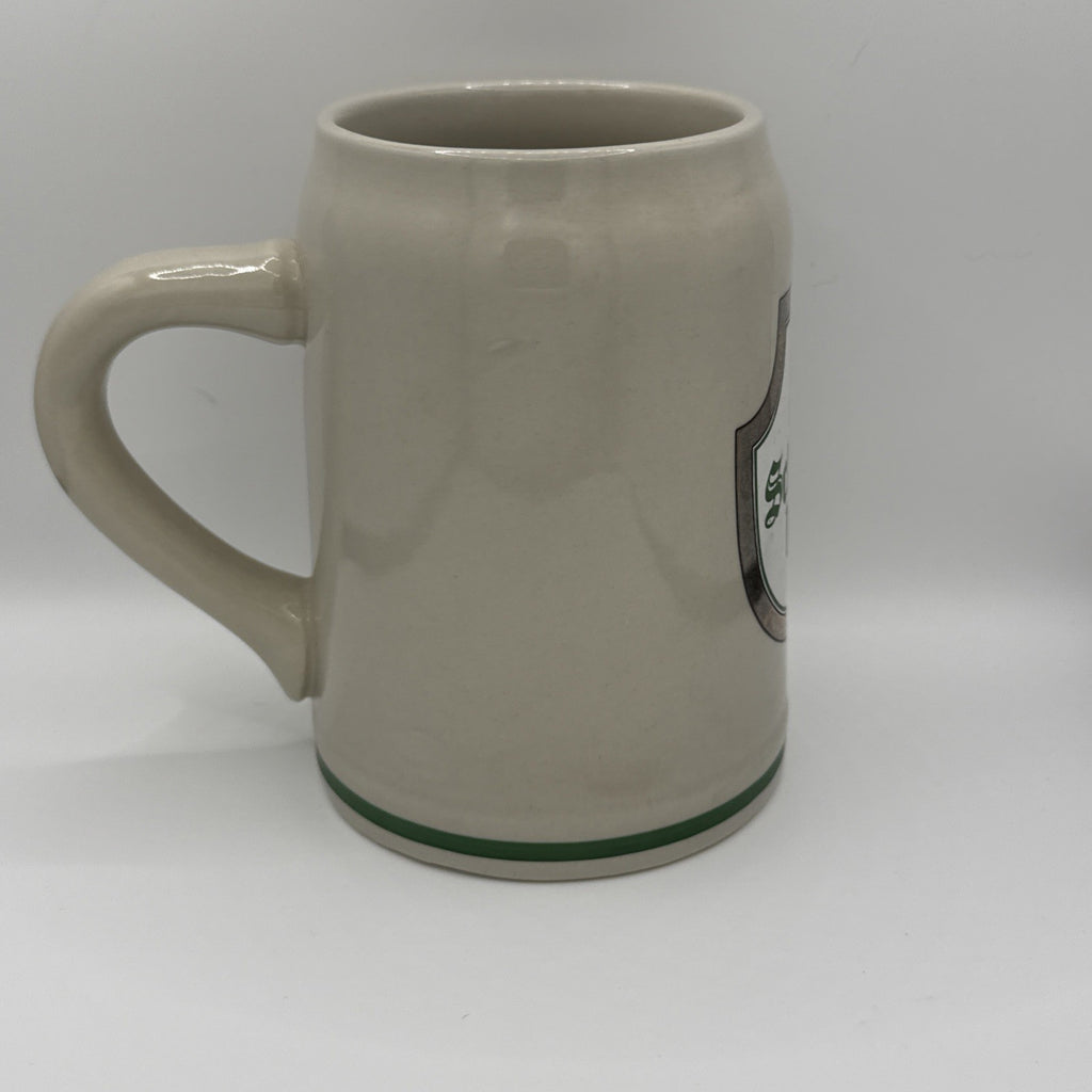 Vintage Stoneware Beer Mug Crock Stein German Schwaben Brau Stuttgarter .5L