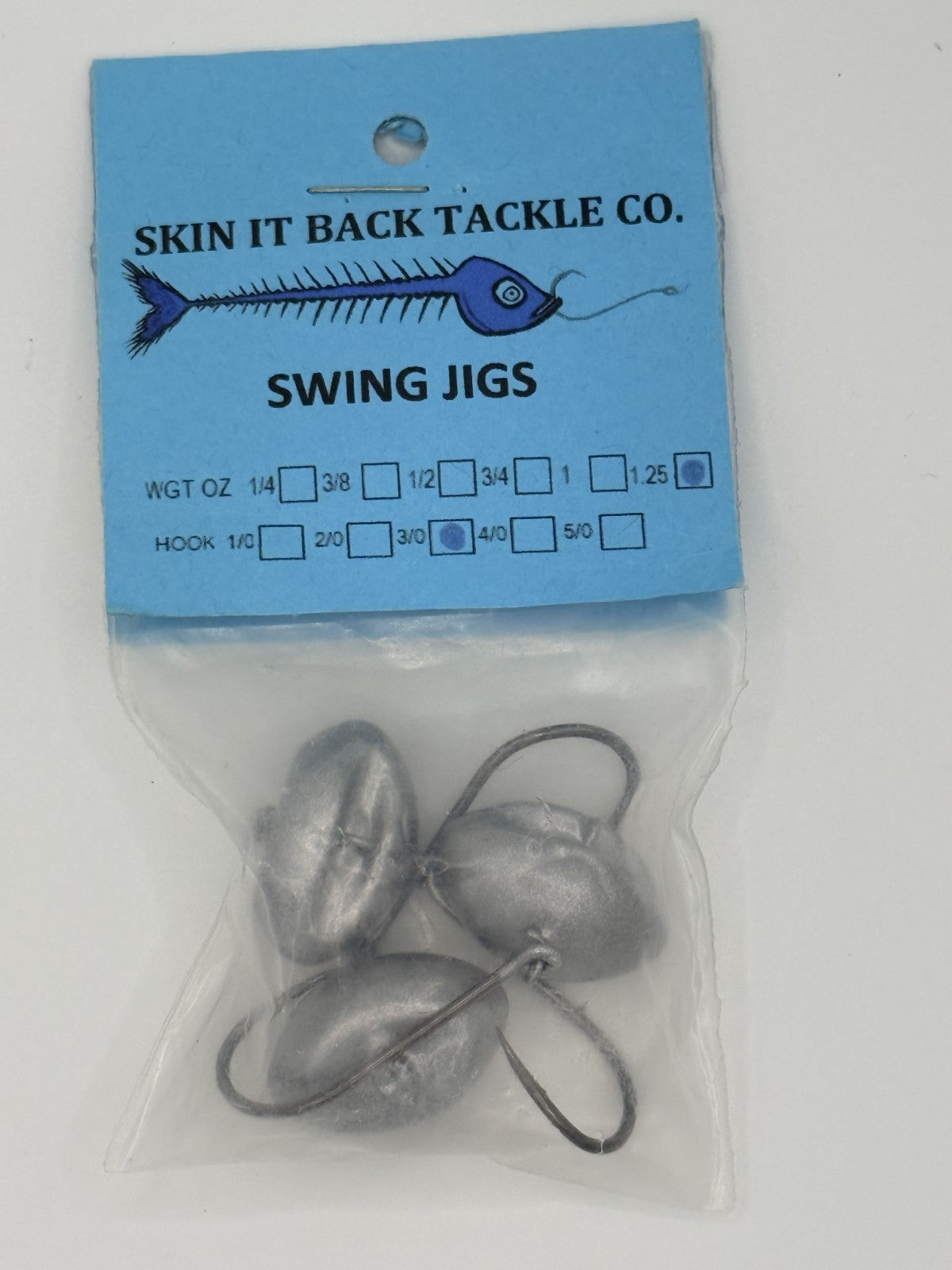 Skin It Back Swing Jig Multiple Sizes 3pcs per pk